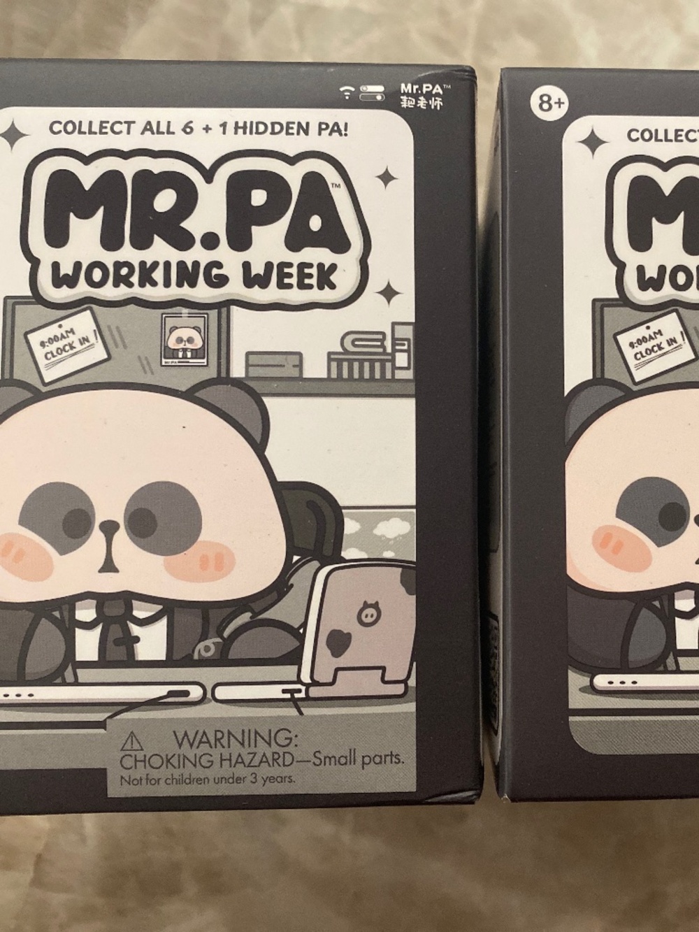 MR. PA Working Week Blind Box Lot of 2 NIB
